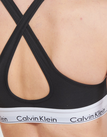Calvin Klein Jeans MODERN COTTON BRALETTE LIFT Črna
