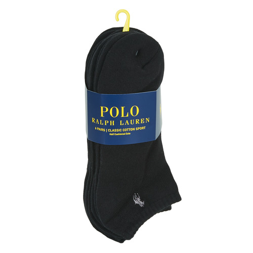 Dodatki  kratke nogavice Polo Ralph Lauren ASX117 X6 Črna