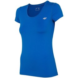 Oblačila Ženske Majice s kratkimi rokavi 4F TSDF002 Modra