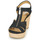 Čevlji  Ženske Sandali & Odprti čevlji MICHAEL Michael Kors BERKLEY WEDGE Črna