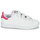 Čevlji  Deklice Nizke superge adidas Originals STAN SMITH CF C SUSTAINABLE Bela / Rožnata