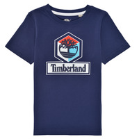 Oblačila Dečki Majice s kratkimi rokavi Timberland GRISS Modra