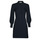 Oblačila Ženske Kratke obleke MICHAEL Michael Kors VI SATIN MINI DRESS Modra