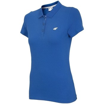 Oblačila Ženske Polo majice kratki rokavi 4F TSD007 Modra