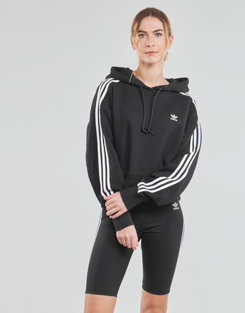 Oblačila Ženske Puloverji adidas Originals SHORT HOODIE Črna