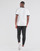 Oblačila Moški Majice s kratkimi rokavi adidas Originals 3-STRIPES TEE Bela