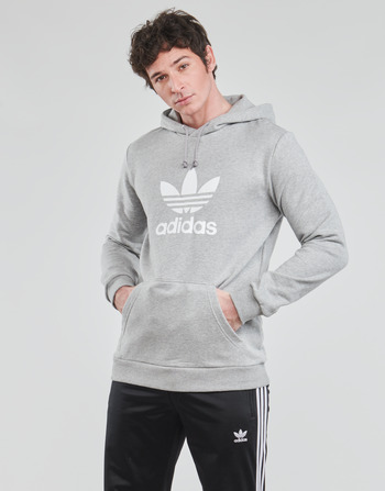 Oblačila Moški Puloverji adidas Originals TREFOIL HOODIE Siva