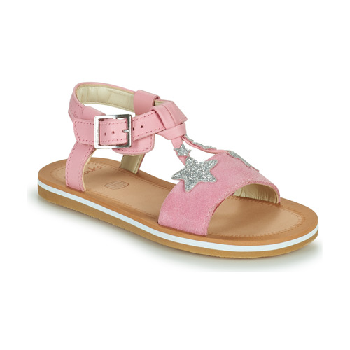 Čevlji  Deklice Sandali & Odprti čevlji Clarks FINCH SUMMER K Rožnata