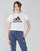 Oblačila Ženske Majice s kratkimi rokavi Adidas Sportswear W BL T Bela