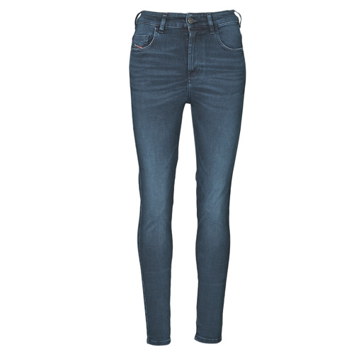 Oblačila Ženske Jeans skinny Diesel D-SLANDY-HIGH Modra