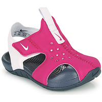 Čevlji  Deklice Natikači Nike SUNRAY PROTECT 2 TD Vijolična
