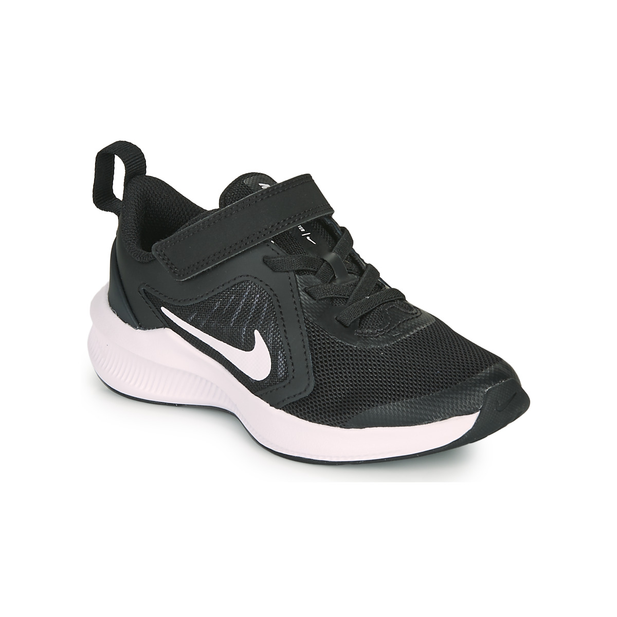 Čevlji  Otroci Šport Nike DOWNSHIFTER 10 PS Črna / Bela
