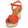 Čevlji  Ženske Sandali & Odprti čevlji Maison Minelli OMELLA Rdeča