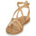 Čevlji  Ženske Sandali & Odprti čevlji Maison Minelli HOULLY Bež