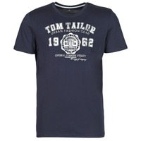 Oblačila Moški Majice s kratkimi rokavi Tom Tailor 1008637-10690 Modra