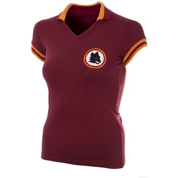 Oblačila Ženske Majice s kratkimi rokavi Copa Football Maillot rétro femme Copa AS Roma 1978/79 Rdeča