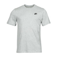 Oblačila Moški Majice s kratkimi rokavi Nike NSCLUB TEE Siva / Črna