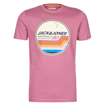 Oblačila Moški Majice s kratkimi rokavi Jack & Jones JORTYLER Rožnata