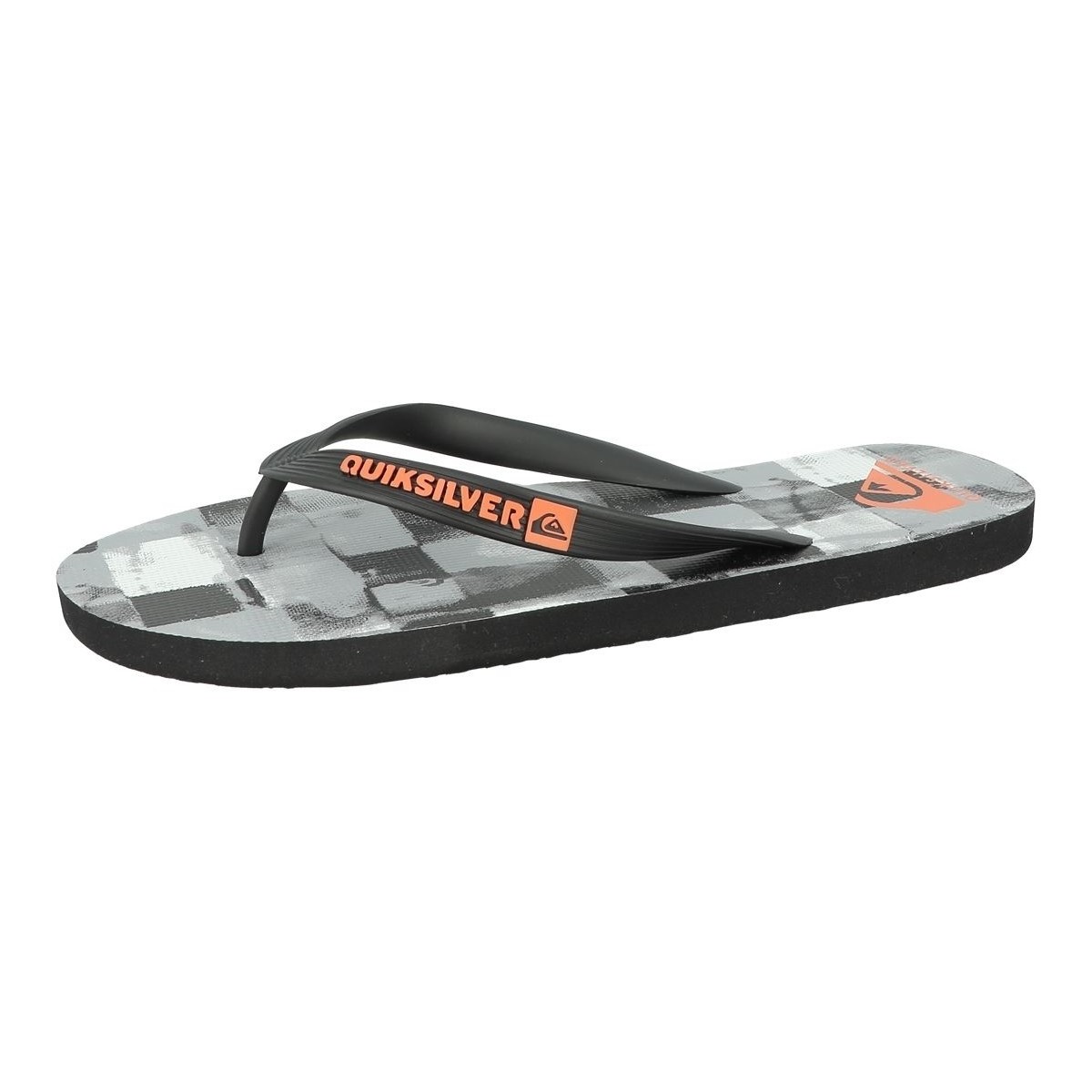 Čevlji  Moški Natikači Quiksilver JAVA RESIN CHECK  NOIR/GRIS AQYL100855 Črna