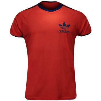 Oblačila Moški Majice s kratkimi rokavi adidas Originals Sport Ess Tee Rdeča