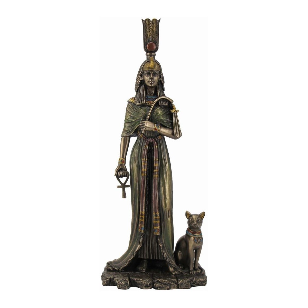 Dom Kipci in figurice Signes Grimalt Egipčanska Kraljica-Nefertitis Pozlačena
