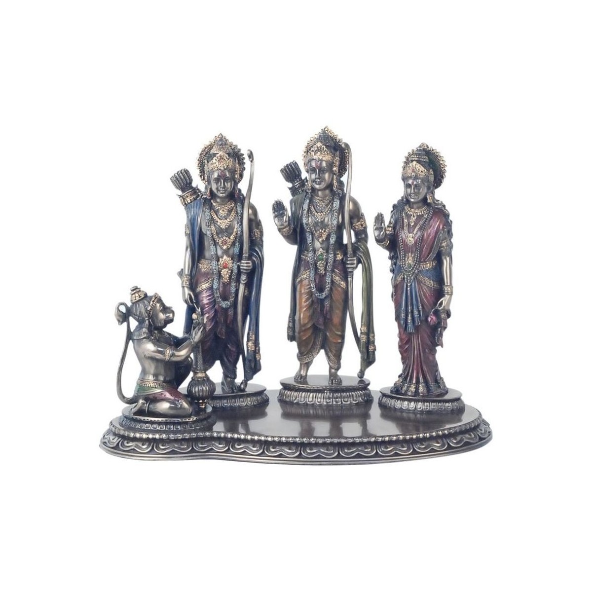 Dom Kipci in figurice Signes Grimalt Hindujska Družina Siva