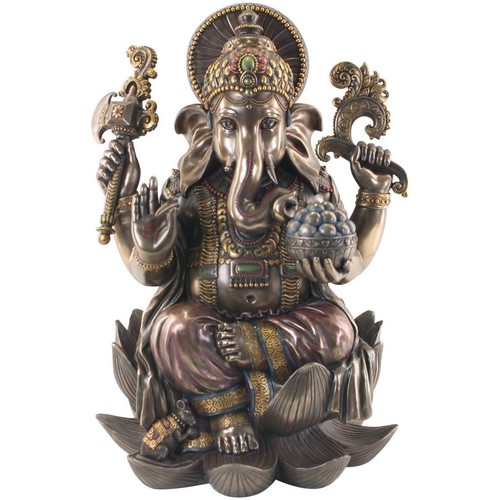 Dom Kipci in figurice Signes Grimalt Ganesha Pozlačena