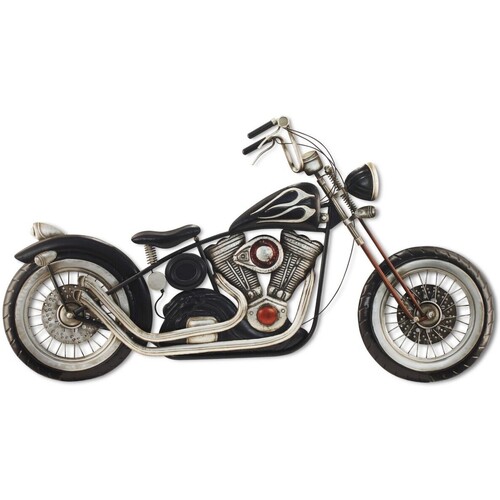 Dom Kipci in figurice Signes Grimalt Moto Harley Wall Ornament Črna
