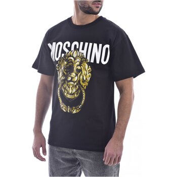 Oblačila Moški Majice s kratkimi rokavi Moschino ZA0716 Črna