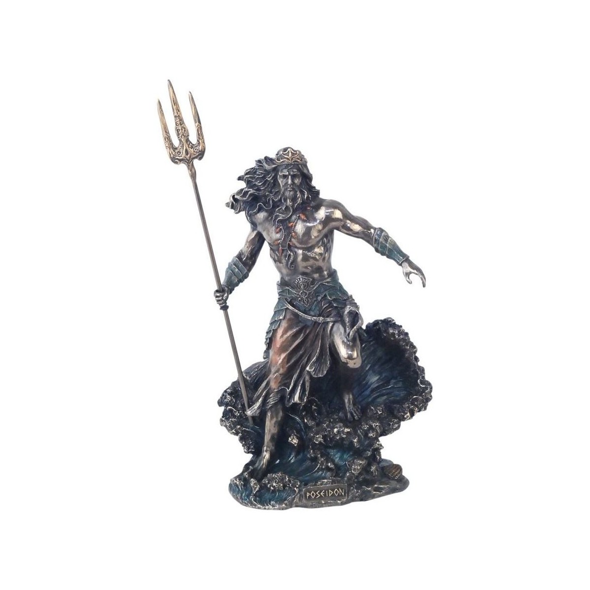 Dom Kipci in figurice Signes Grimalt Diosiego-Poseidon-Dios Mar Srebrna