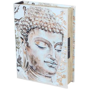 Dom Košare / škatle in košarice Signes Grimalt Varnostna Knjiga-Buddha Box Bež