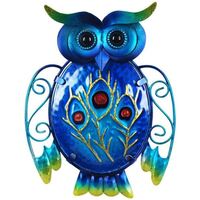 Dom Kipci in figurice Signes Grimalt Stenska Svetilka Small Owl Modra