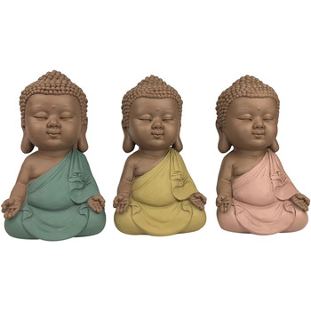 Dom Kipci in figurice Signes Grimalt Linda Buddha Set 3 Enote Večbarvna