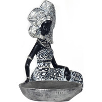 Dom Kipci in figurice Signes Grimalt Afrikanec S Pladnjem Črna