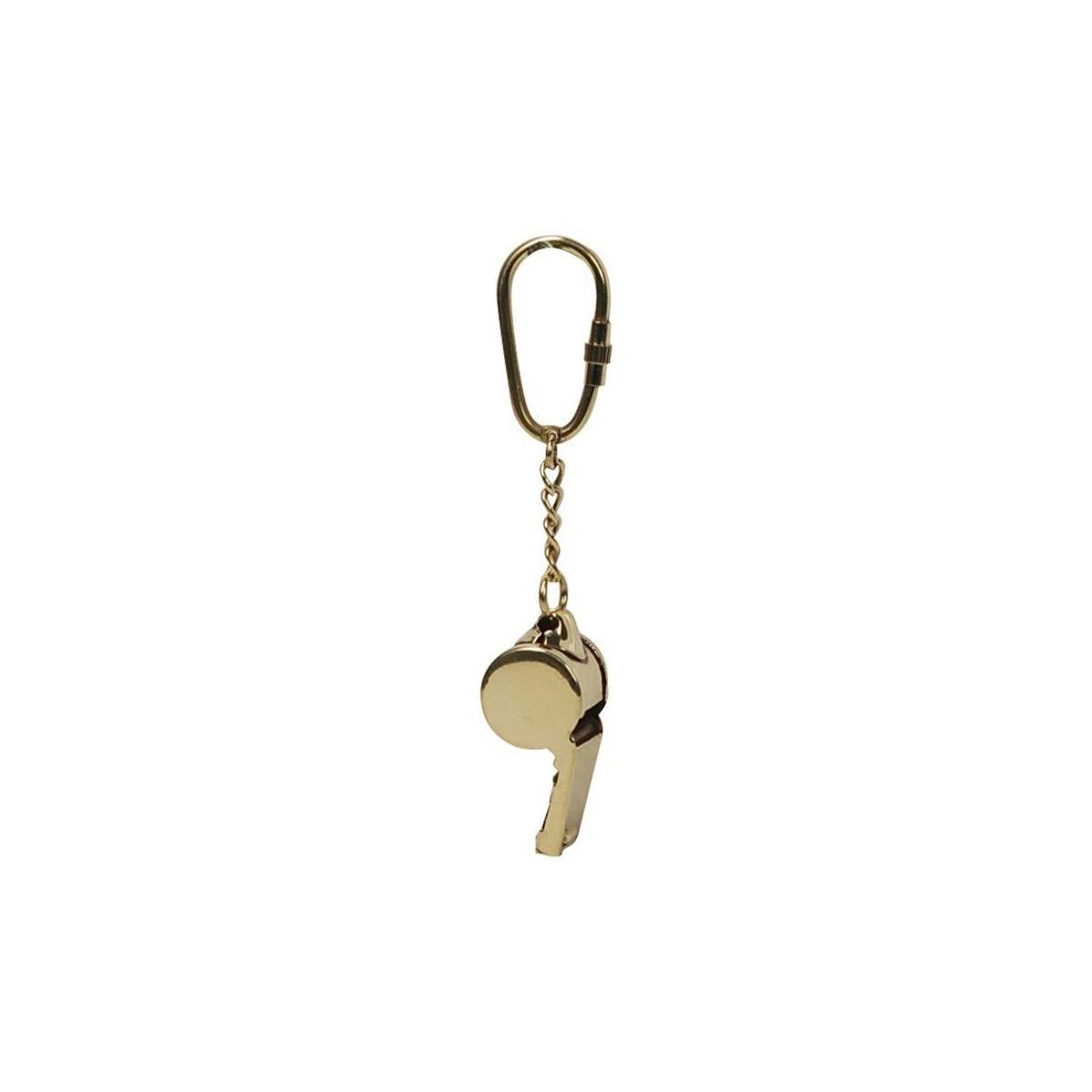 Tekstilni dodatki Obesek za ključe Signes Grimalt Piščalka Za Ključe Pozlačena