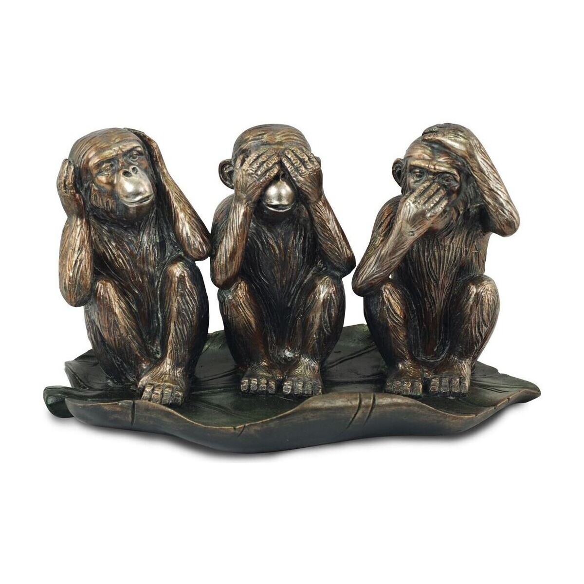 Dom Kipci in figurice Signes Grimalt Slika 3 Opice Pozlačena