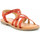 Čevlji  Deklice Sandali & Odprti čevlji Mod'8 Canissa Oranžna