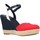 Čevlji  Ženske Sandali & Odprti čevlji Tommy Hilfiger BASIC CLOSED TOE HIGH WE Rdeča