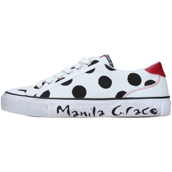 Čevlji  Ženske Nizke superge Manila Grace S631CP Bela