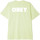 Oblačila Moški Majice & Polo majice Obey bold Zelena