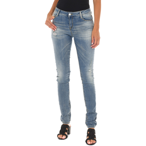 Oblačila Ženske Jeans Met 10DB50305-D1061 Modra