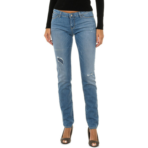 Oblačila Ženske Jeans Emporio Armani 3Y5J06-5D0UZ-1500 Modra