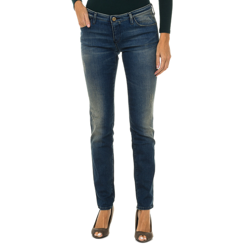 Oblačila Ženske Jeans Emporio Armani 6X5J06-5D06Z-1500 Modra