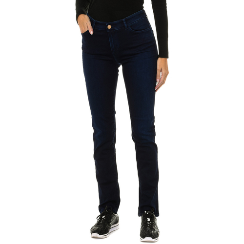 Oblačila Ženske Jeans Emporio Armani 6Y5J18-5D2DZ-1500 Modra