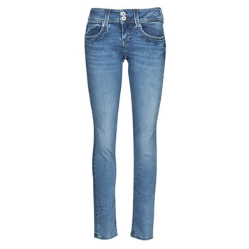 Oblačila Ženske Jeans straight Pepe jeans GEN Modra