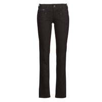 Oblačila Ženske Jeans straight Freeman T.Porter ALEXA STRAIGHT S-SDM Črna