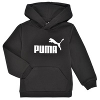 Oblačila Dečki Puloverji Puma ESSENTIAL BIG LOGO HOODIE Črna