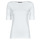 Oblačila Ženske Majice s kratkimi rokavi Lauren Ralph Lauren JUDY-ELBOW SLEEVE-KNIT Bela