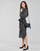 Oblačila Ženske Dolge obleke Lauren Ralph Lauren RYNETTA-LONG SLEEVE-CASUAL DRESS Črna