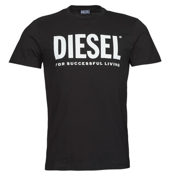 Oblačila Moški Majice s kratkimi rokavi Diesel T-DIEGOS-ECOLOGO Črna